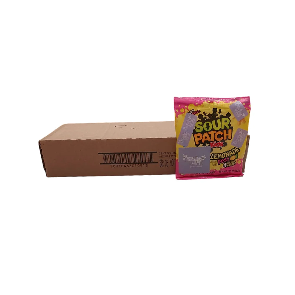 SOUR PATCH KIDS LEMONADE 4 FLAVORS 3.61OZ