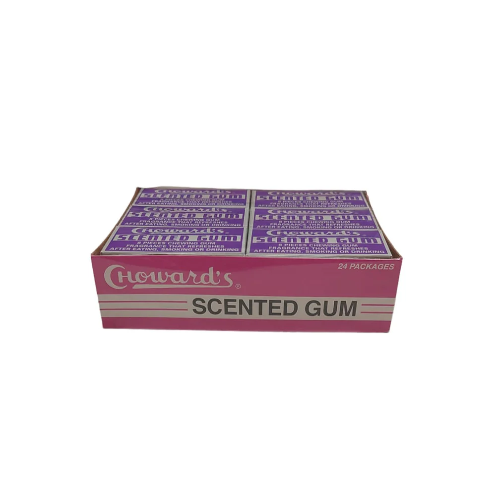 CHOWARD´S SCENTED GUM 8PZAS