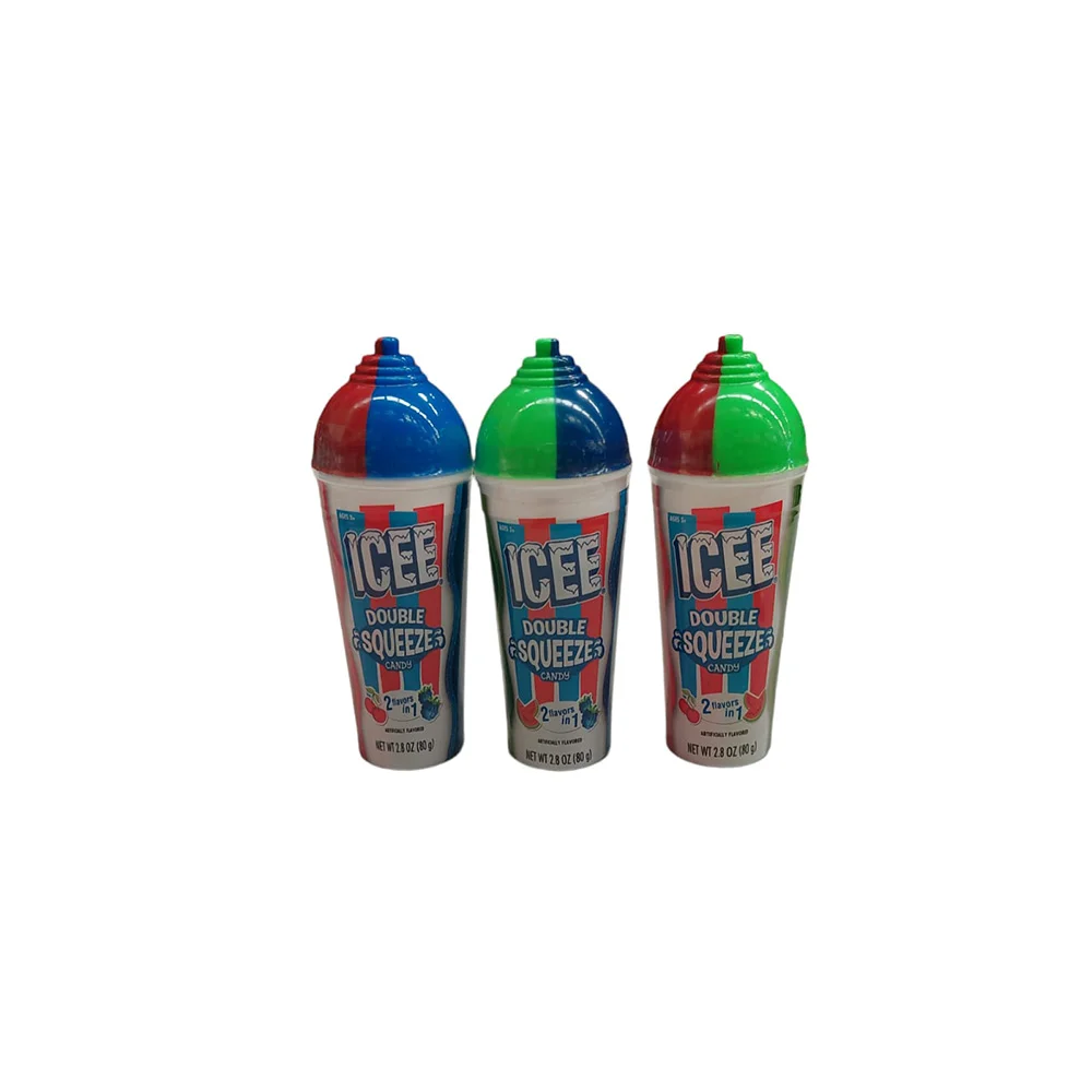 ICEE DOUBLE SQUEEZE CANDY 2 IN 1 2.8OZ - Imagen 3