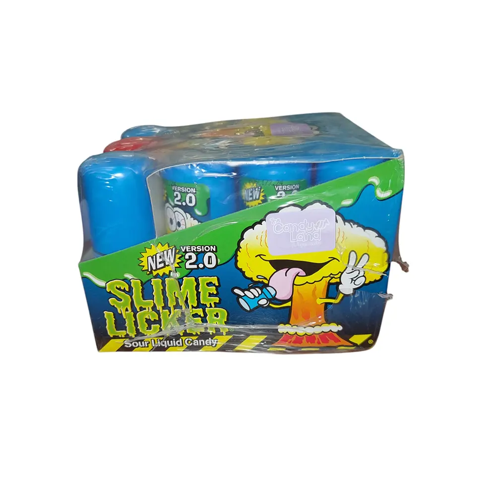 TOXIC WASTE SLIME LICKER BLUE RAZZ & STRAW 270ML - Imagen 3