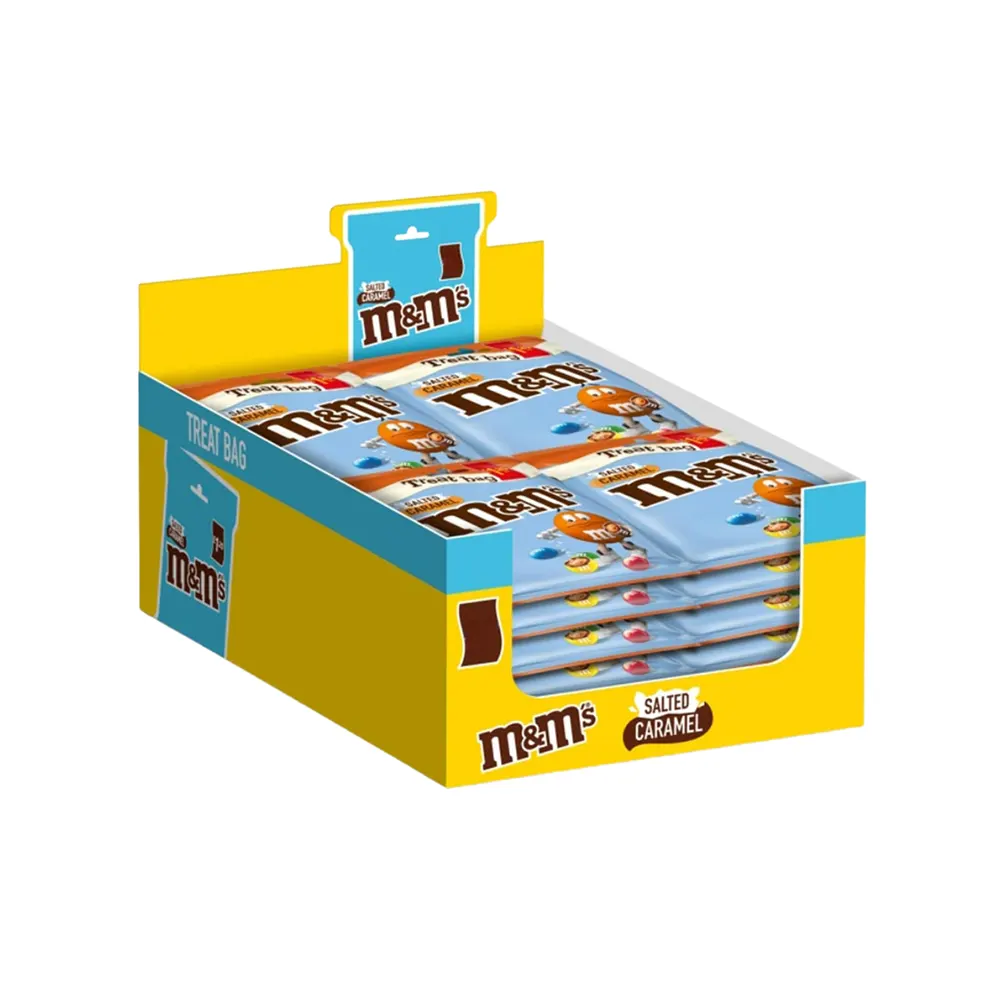 M&M SALTED CARAMEL CHOCOLATE TREAT BAG 16X70G