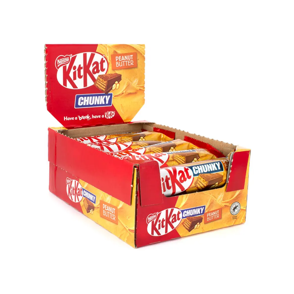 KIT KAT CHUNKY PEANUT BUTTER BAR 24X40G