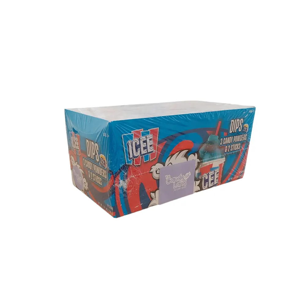 ICEE DIPS 3 CANDY POWDERS & 2 STICKS 1.41OZ - Imagen 3