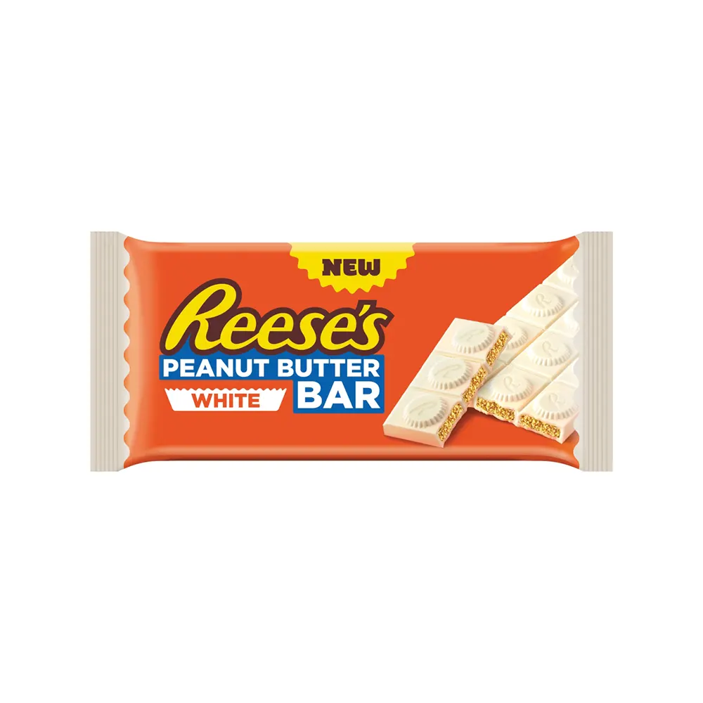 REESE'S PEANUT BUTTER WHITE BAR 16X90G - Imagen 2
