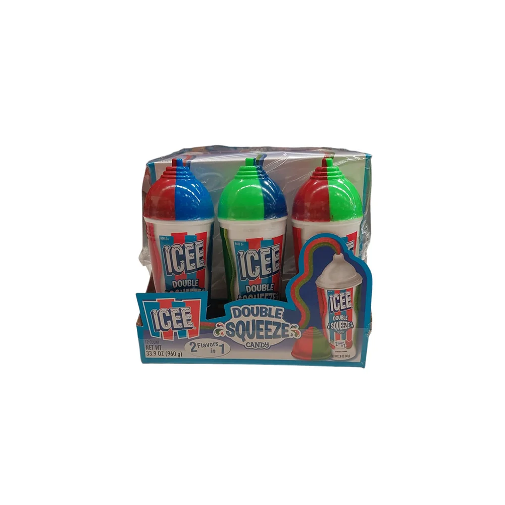 ICEE DOUBLE SQUEEZE CANDY 2 IN 1 2.8OZ - Imagen 2
