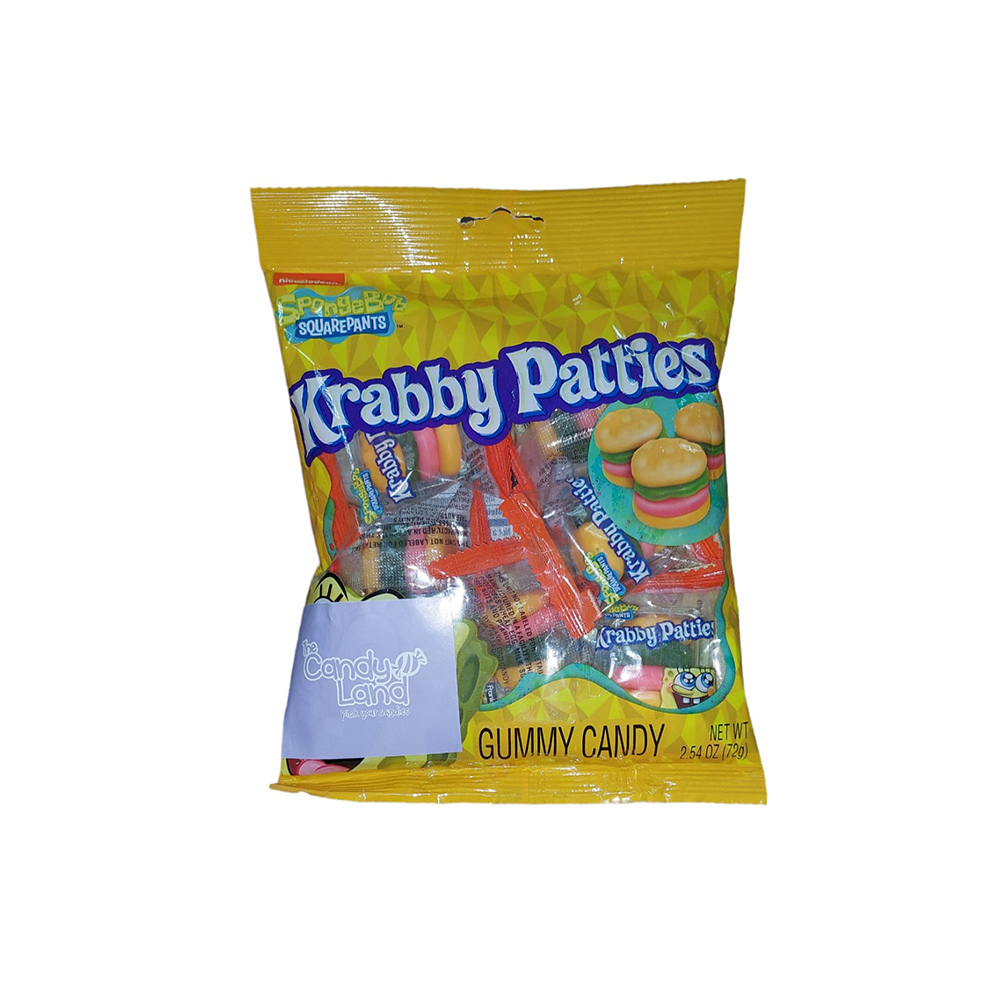 KRABBY PATTIES GUMMY CANDY 2.54OZ
