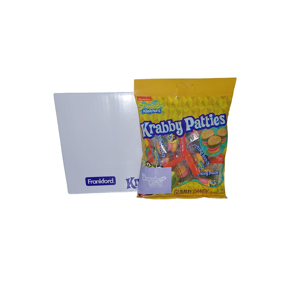 KRABBY PATTIES GUMMY CANDY 2.54OZ - Imagen 2