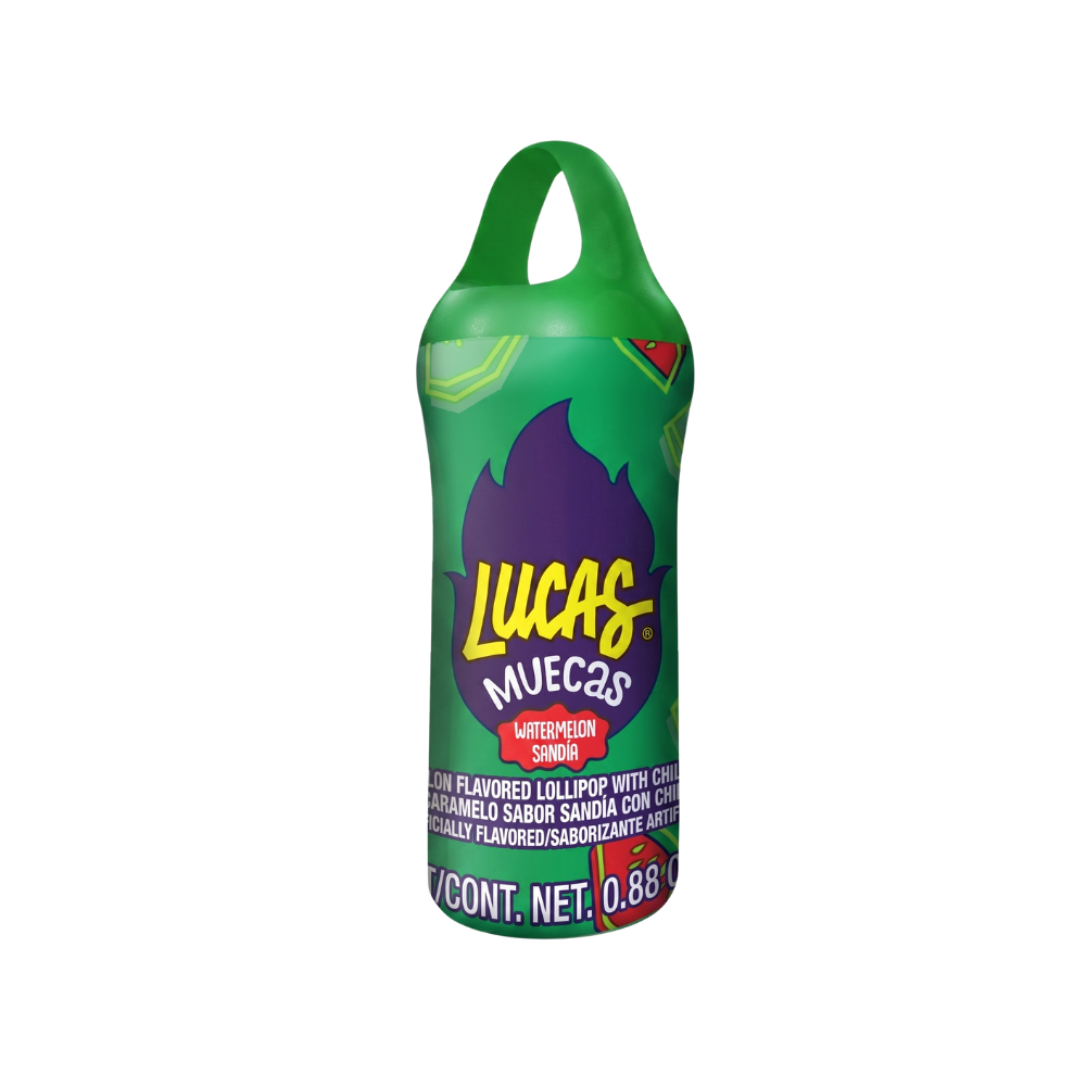 LUCAS MUECAS PICANTE WATERMELON 0.88OZ - Imagen 2