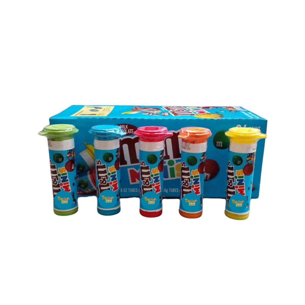 M&M´S MILK MINI TUBES 1.08OZ