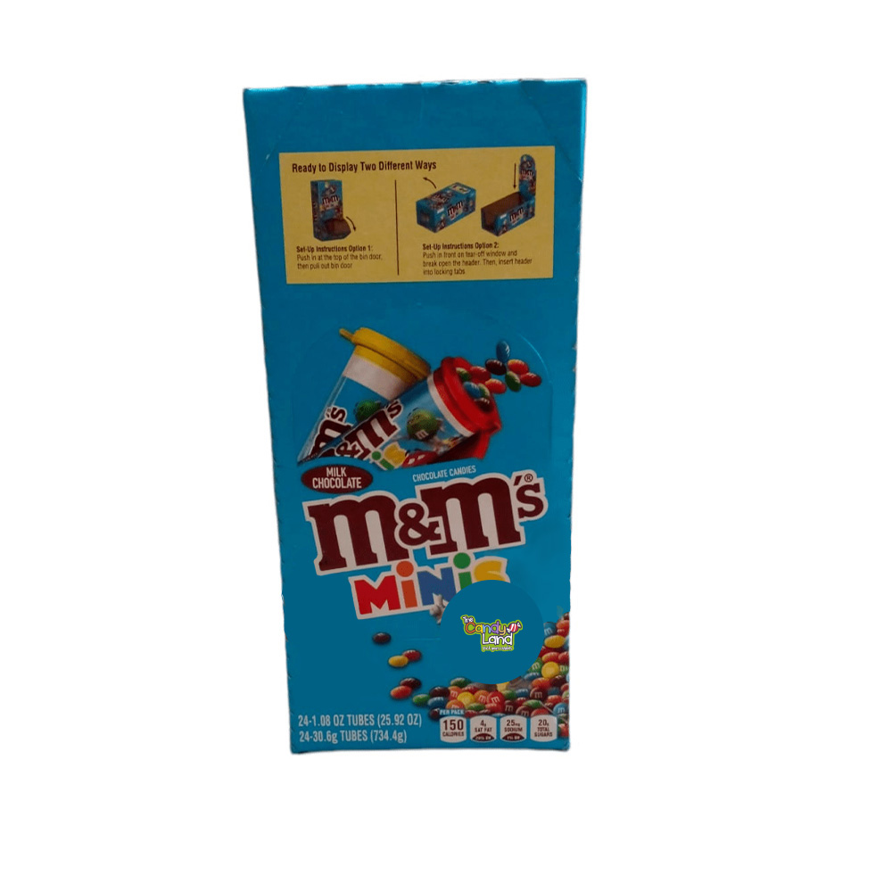 M&M´S MILK MINI TUBES 1.08OZ - Imagen 3