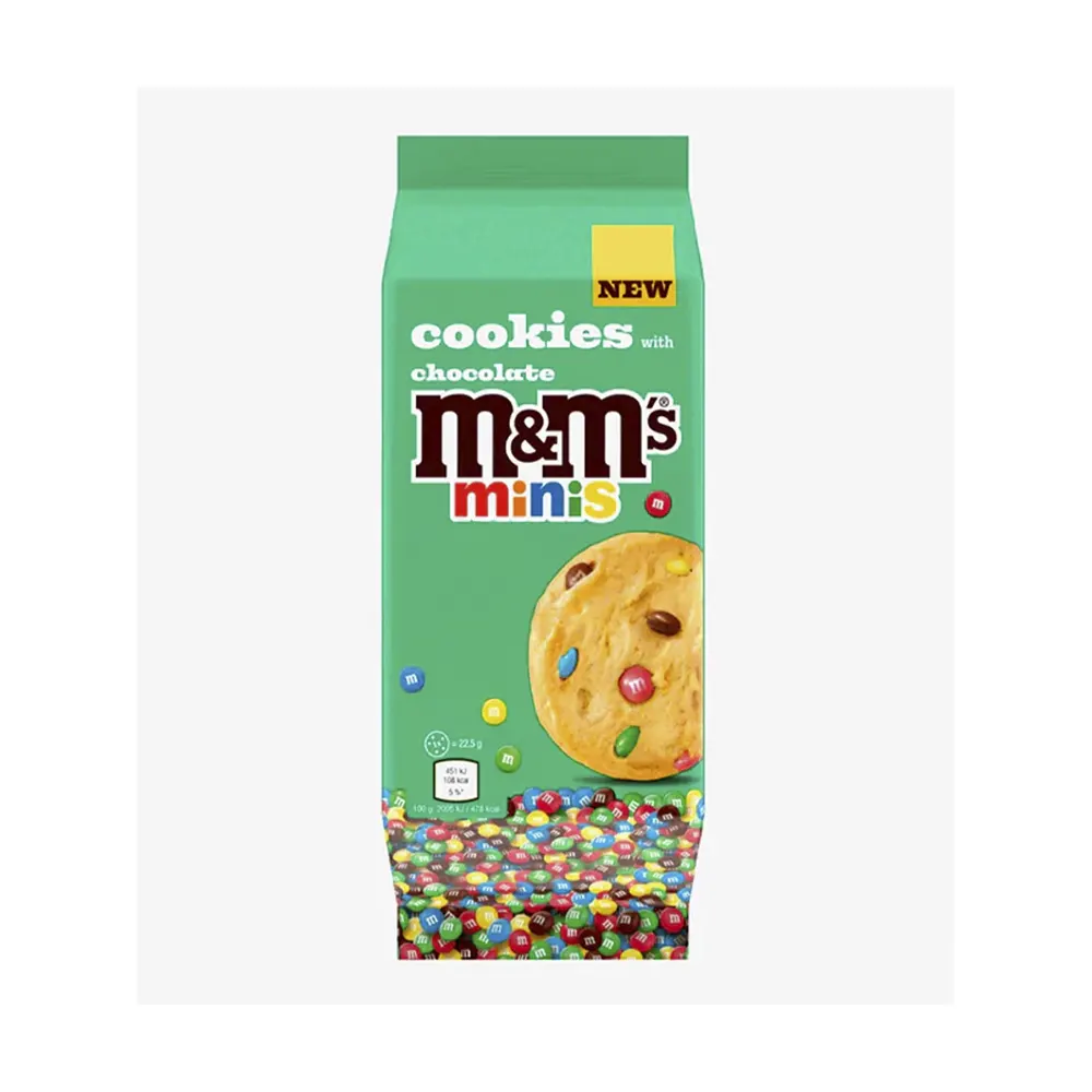 M&M MINI CHOCLATE COKIES 8x180G - Imagen 2