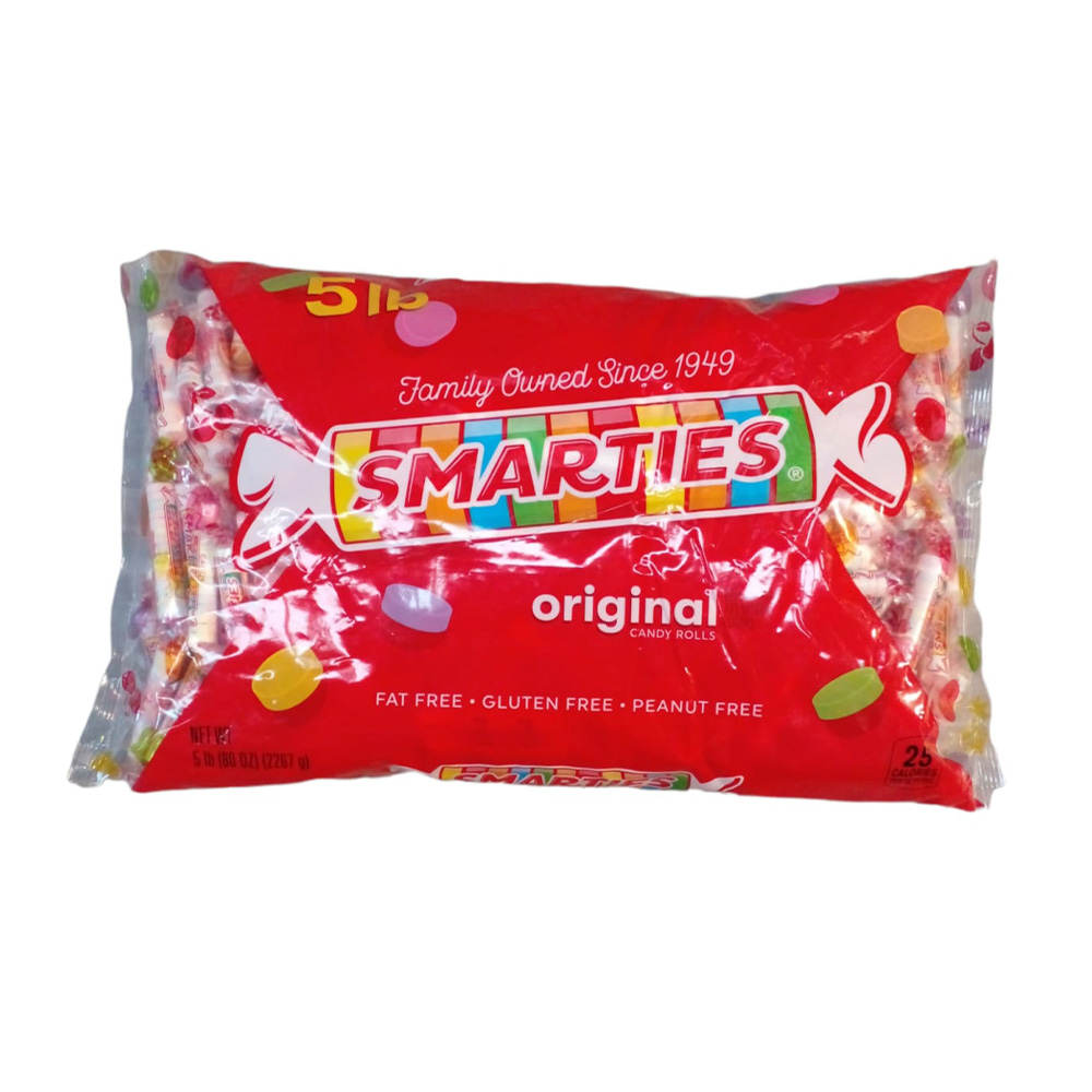 SMARTIES CANDY ROLLS UNIDAD 80OZ