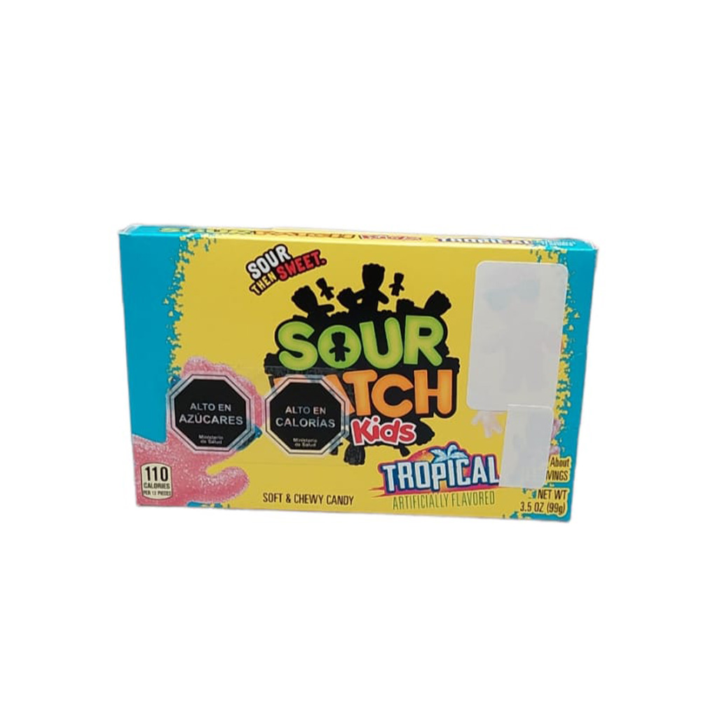 SOUR PATCH TROPICAL VIDEO BOX 3.5OZ - Imagen 4