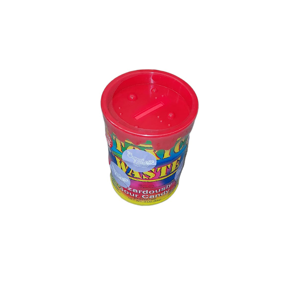 TOXIC WASTE HAZARDOUSLY SOUR CANDY BANK 3OZ - Imagen 3