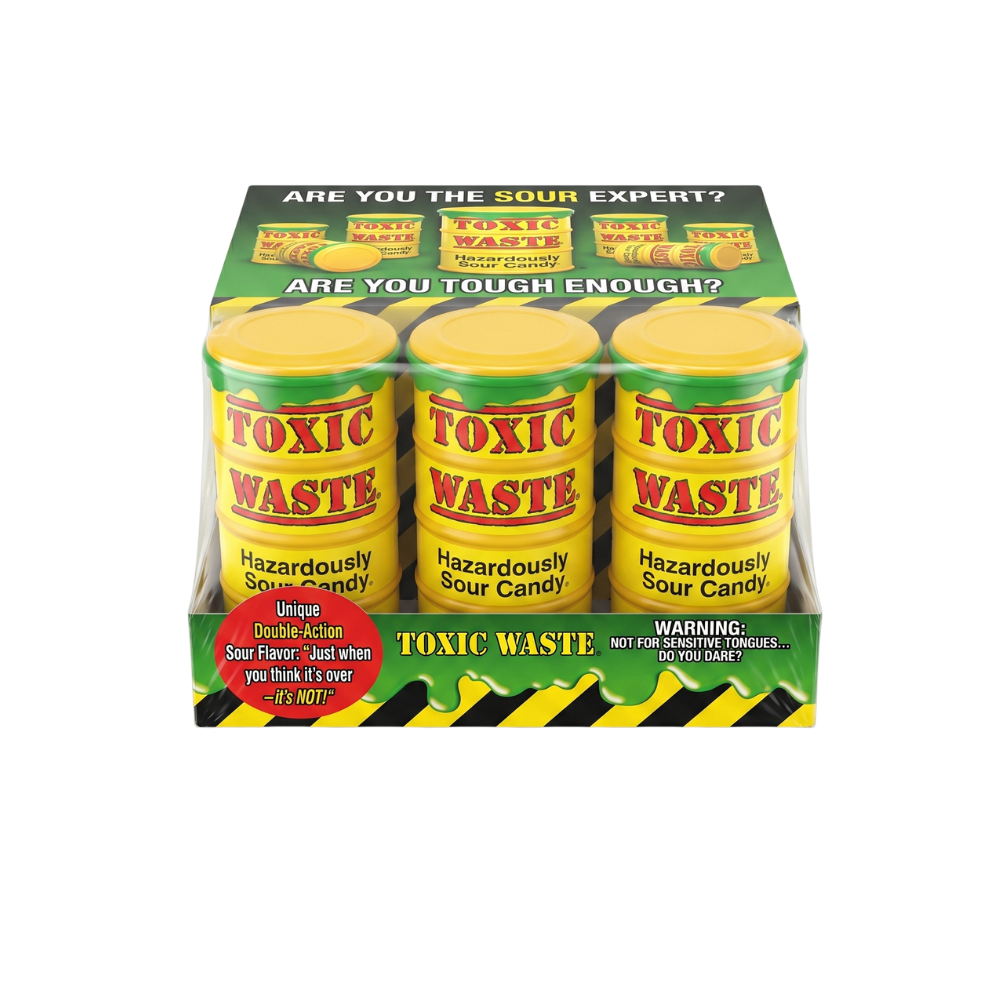 TOXIC WASTE SOUR CANDY 1.7OZ - Imagen 3