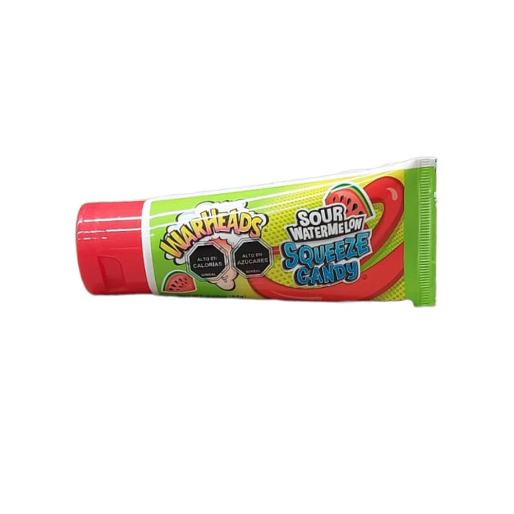 WARHEADS SOUR WATERMELON SQUEEZE CANDY 2.5OZ - Imagen 3