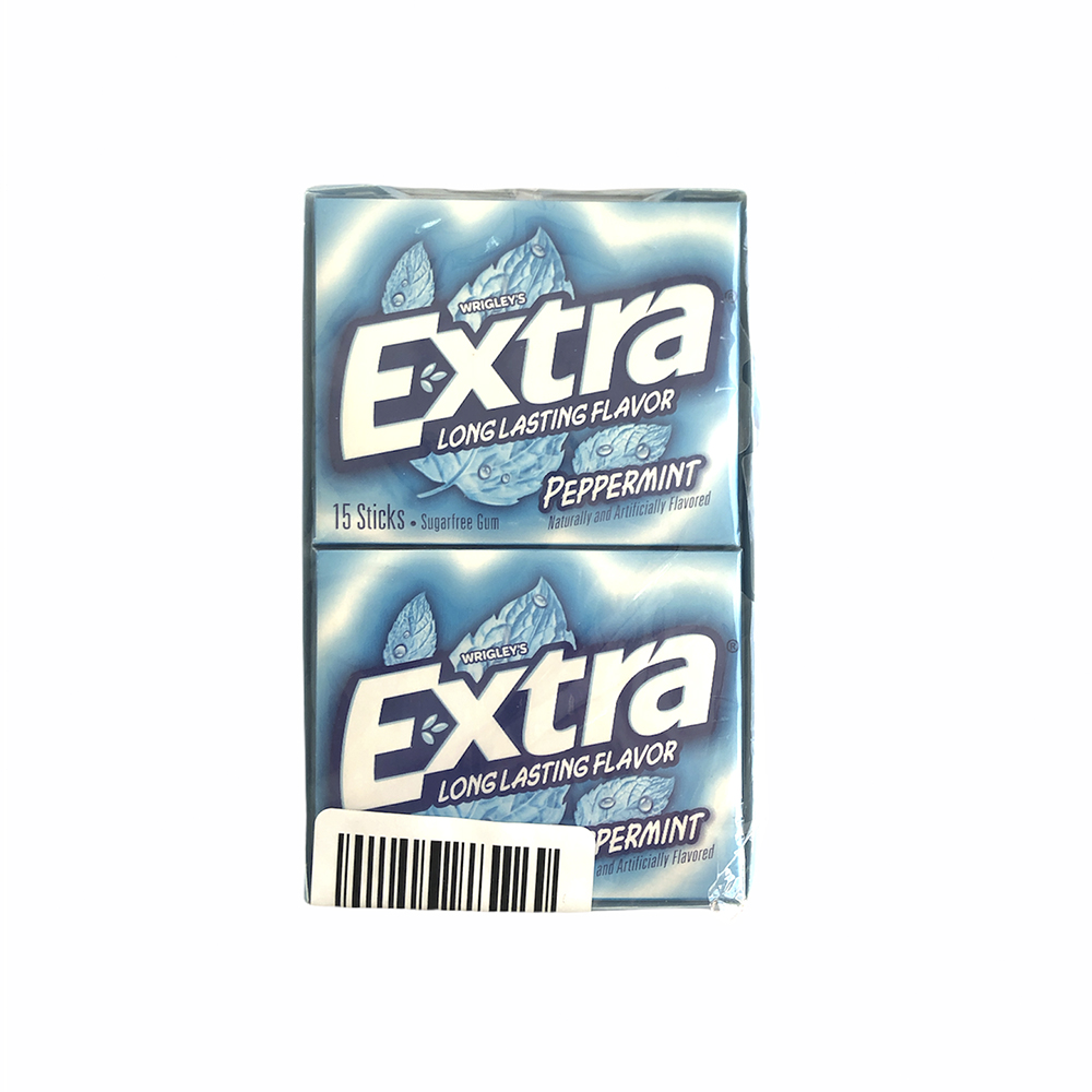 EXTRA PEPPERMINT 15STICKS