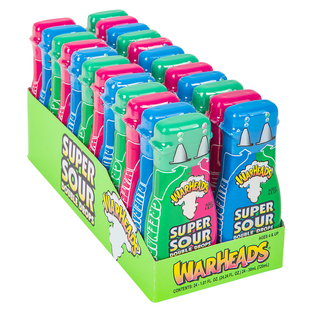WARHEADS SUPER SOUR DOUBLE DROPS 220ML