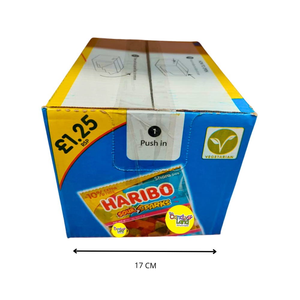 HARIBO SOUR SPARKS 12 x 154g - Imagen 3