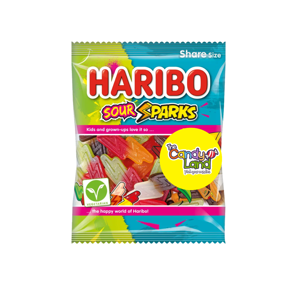 HARIBO SOUR SPARKS 12 x 154g - Imagen 2