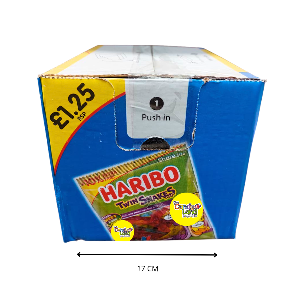 HARIBO TWIN SNAKES 12 x 156g - Imagen 3