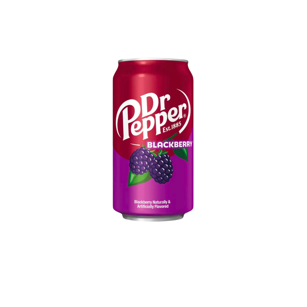 BEBIDAS DR. PEPPER BLACKBERRY 12U x 355ML - Imagen 2