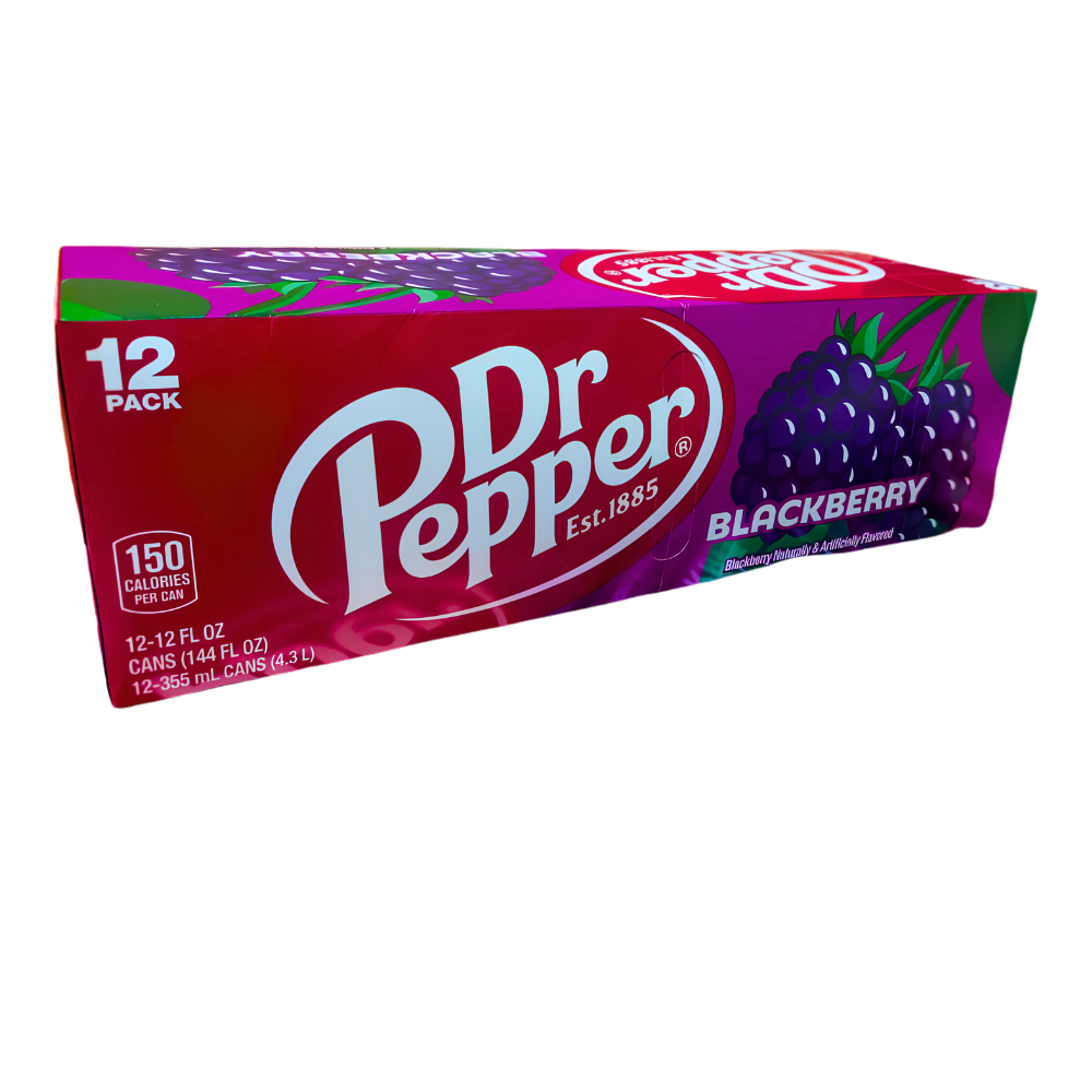 BEBIDAS DR. PEPPER BLACKBERRY 12U x 355ML - Imagen 4