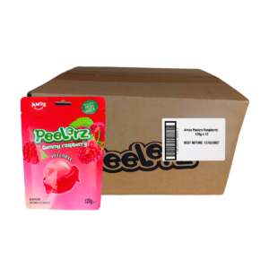 AMOS PEELERZ RASPBERRY 12 x 120g 