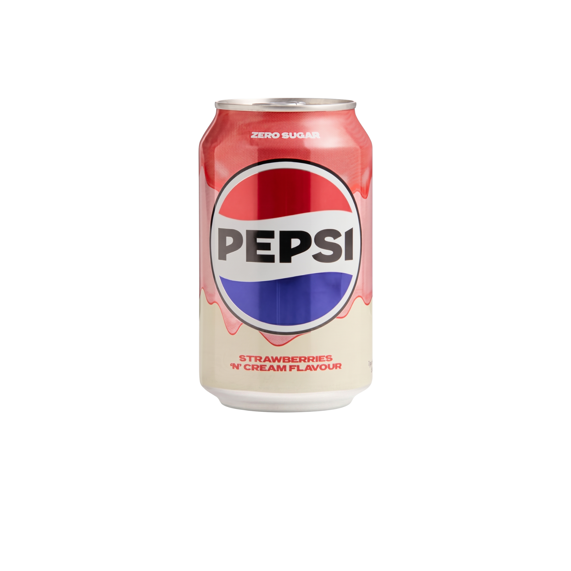 PEPSI STRAWBERRIES & CREAM ZERO SUGAR 24x330ML - Imagen 2