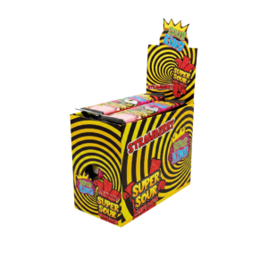 SOUR KING EATING PAPER STRAWBERRY 40X 15G