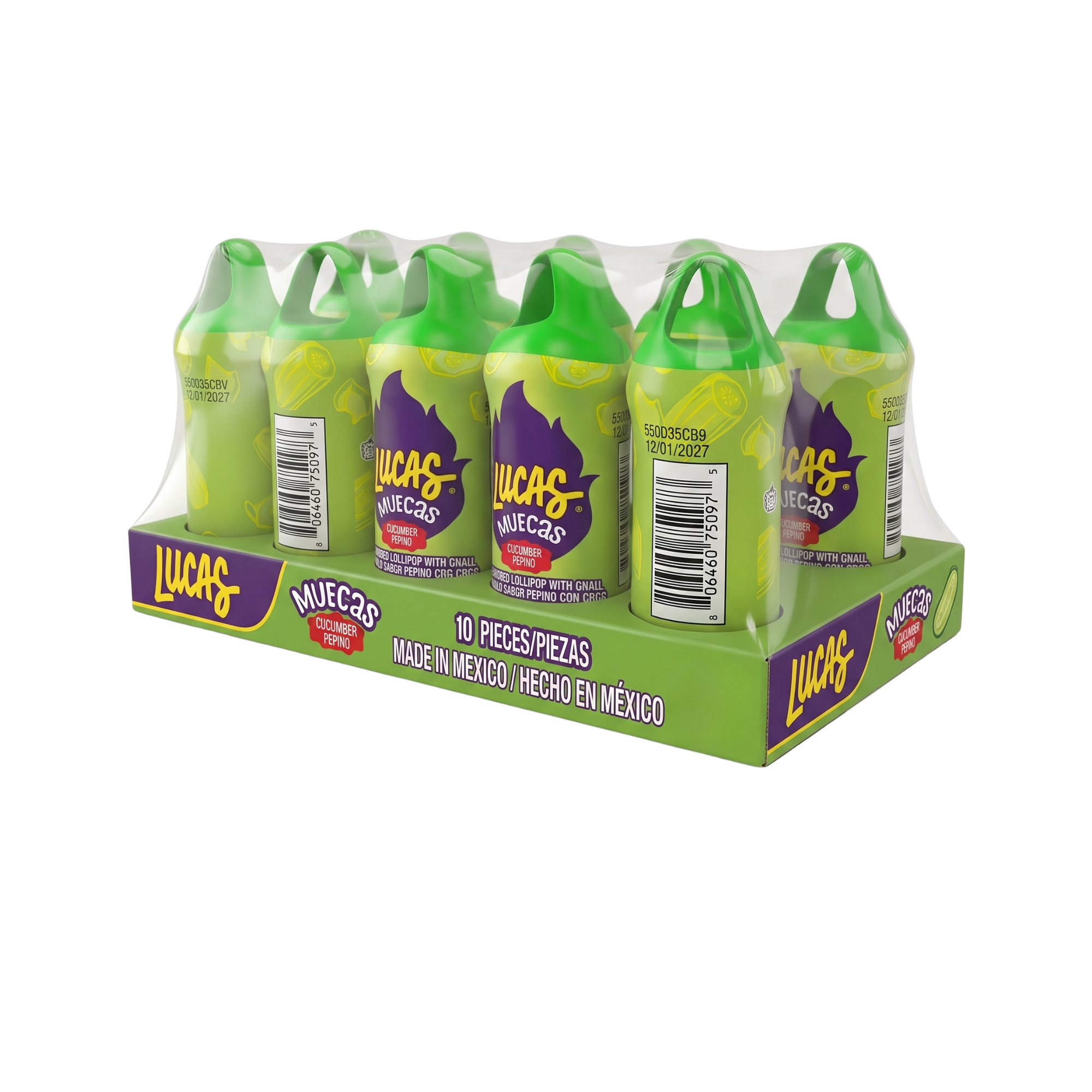 LUCAS MUECAS PEPINO 10x25G - Imagen 2